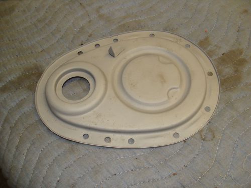 348 chevy timing cover