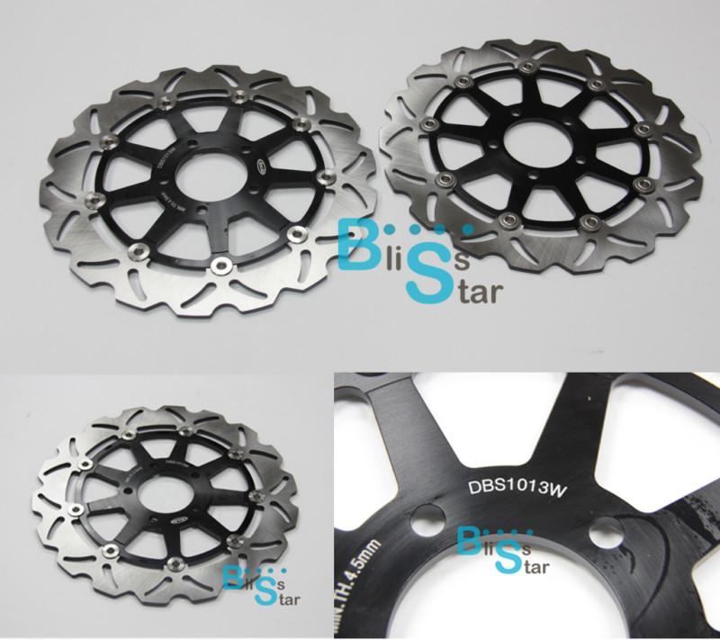 Front brake disc rotors for suzuki gsxr 1000 gsx-r1000 2001-2002