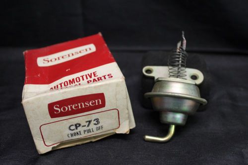 Vintage nos sorensen choke pull off cp-1