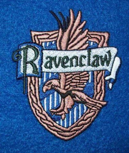 Ravenclaw  iron on embroidered patch 3.3 x 2.7 inch  harry potter hogwarts  xxx