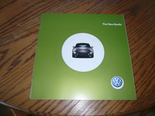 2002 vw new beetle sales brochure