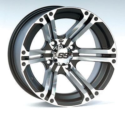 Itp ss212 aluminum wheel 14x6 machined w/black (1428379404b)