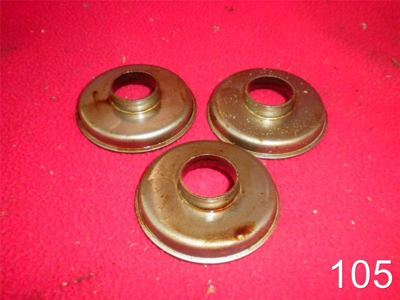 Nos chevy rear spring retainers corvette 63-up