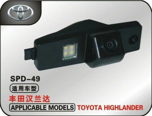 Ccd night vision hd rearview camera for toyota highlander
