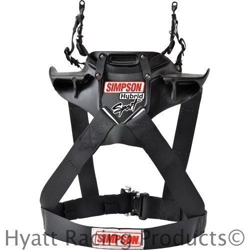 Simpson hybrid sport head &amp; neck restraint - sfi approved / all sizes