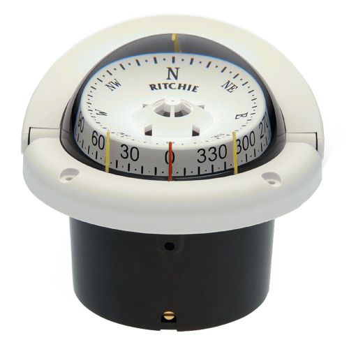 New ritchie hf-743w helmsman compass (white)