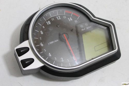 08-11 honda cbr1000rr speedo tach gauge display cluster speedometer 17k 1000rr