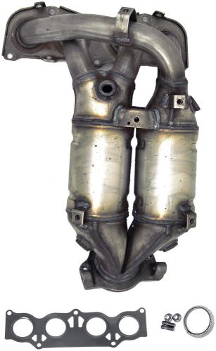 Exhaust manifold with integrated catalytic converter fits 01-03 rav4 2.0l-l4