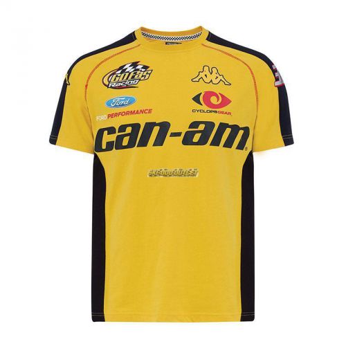 2017 jeffery earnhardt can-am men&#039;s gofas racing team t-shirt - yellow