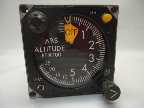 Sperry 4014267-901 ra-215 radio altimmeter indicator - used avionics