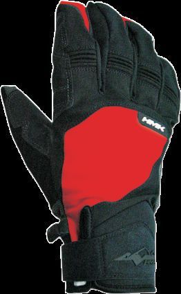 Hmk union snowmobile gloves red