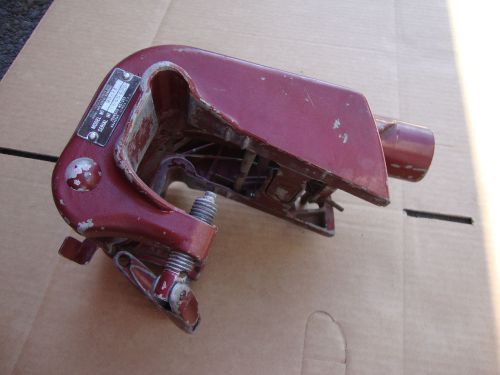 1957 model qd-18 johnson 10hp seahorse clamp &amp; swivel assembly