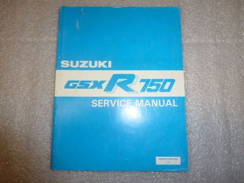 Suzuki gsxr 750  service manual