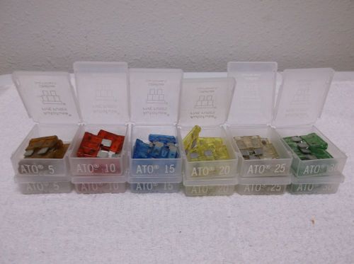 Littelfuse, autofuse sizes ato 5, 10, 15, 20, 25, 30, (2 of each, 5 per box)