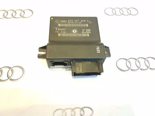 Audi a8 d3 diagnosis interface mmi gateway control unit 4e0907468a