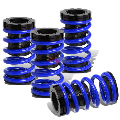 Lowering suspension adjustable coilover+blue coil springs for 01-05 civic em2 es