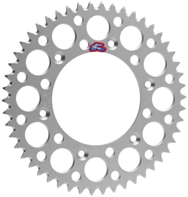 Renthal sprocket rear 52t 520 ultralight alu silver fits honda cr 250r 1990-1991