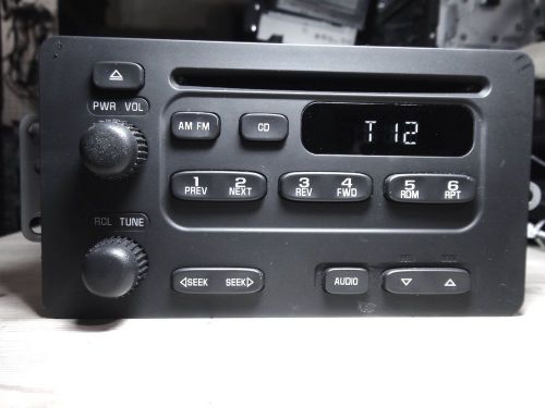 Chevy alero 03-04 cavalier 03-05 malibu 03-04 cd player radio u1c tested 1528g