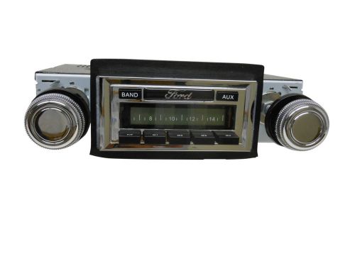 1973-1979 ford truck radio ipod xm mp3 200 watt aux custom autosound 230
