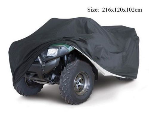 New quad bike atv cover three / four wheel utility sport bikes storage fabtv