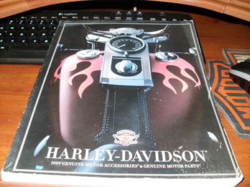 Harley davidson 1999 factory genuine accessories &amp; parts book 99557-99v