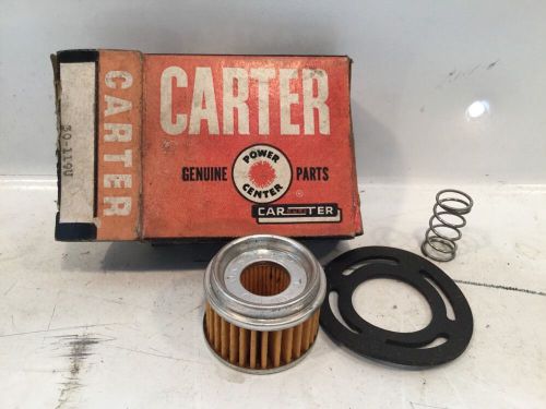 Vintage nos carter carburetor  fuel filter. 30-119u