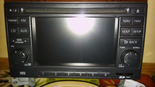 Nissan double din navigation car stereo