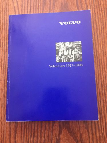 Volvo historical cavalcade of volvo cars 1927 - 1998