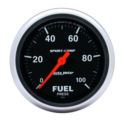 Auto meter 3563 sport-comp; electric fuel pressure gauge