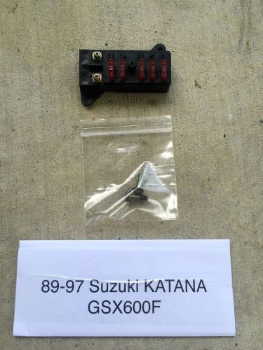 Oem 1988 - 1997 suzuki gsx 600 f katana fuse box assembly