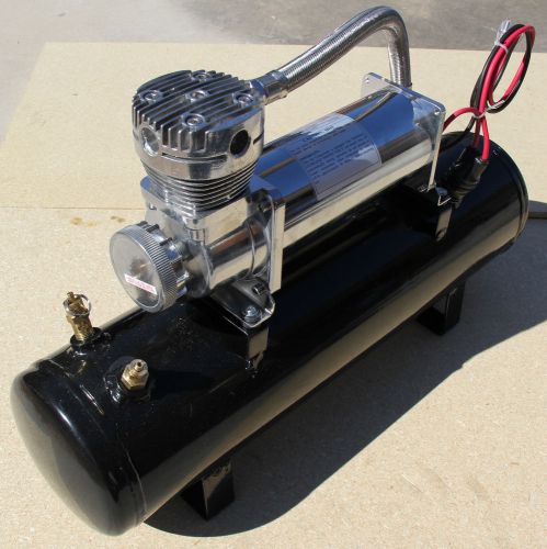 12 volt 200 psi air compressor w tank psi switch lowrider air ride hot rod bags