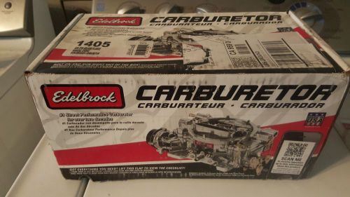 Carburetor-performer series edelbrock 1405 electric choke kit option too