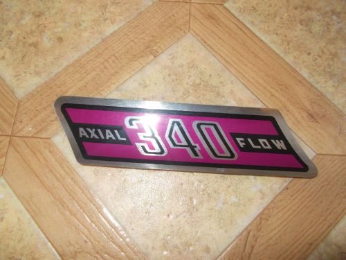 Nos 71 vintage arctic cat snowmobile 340 axial flow decal puma panther 0106-260