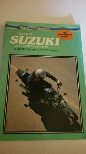 Suzuki cm 400 repair manual