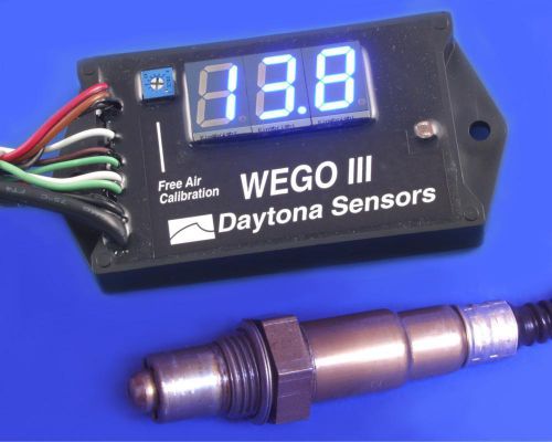 Daytona wego iii air fuel ratio gauge wideband air fuel ratio datalogger turbo