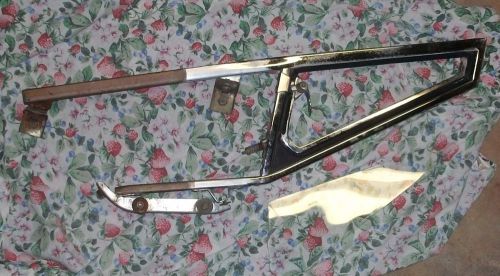 Triumph gt6 1972 drivers side left wing window smoking glass chrome