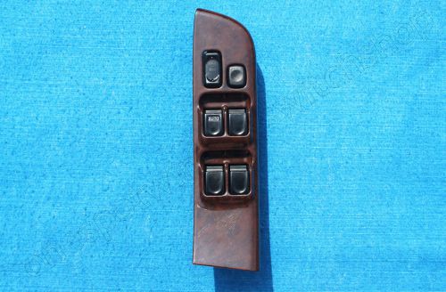 98 - 04 / isuzu rodeo wood grain driver&#039;s side master power window switch
