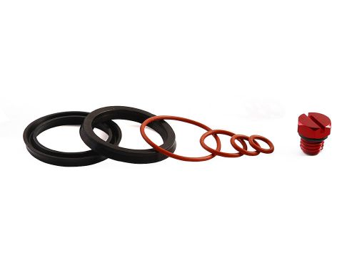 Fuel filter base seal kit for 6.6l chevy duramax engines with red relief screw