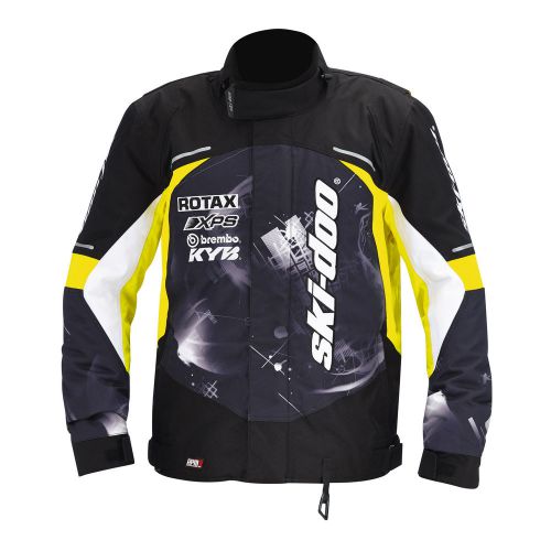 Ski-doo mens x-team winter race edition jacket - yellow