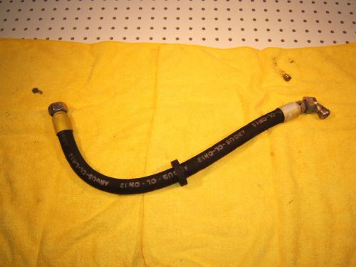 Mercedes w116 450sel 6.9 engine oil filter housing  l shaped connecting 1 hose