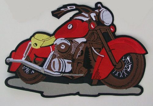 Indian motorcycle bike back patch. 11 inches. chief nice new