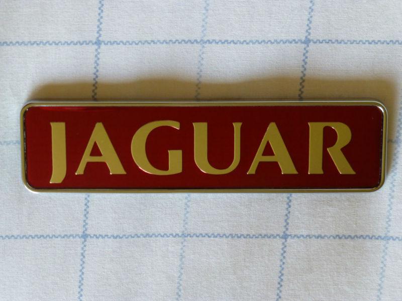 4 rare factory oem jaguar daimler emblem badge, new!
