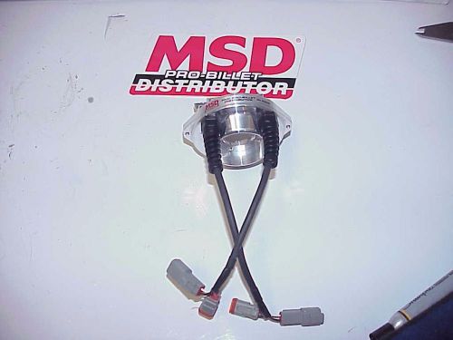 Msd dual pickup pro-billet 83925 distributor housing with deutsch connectors
