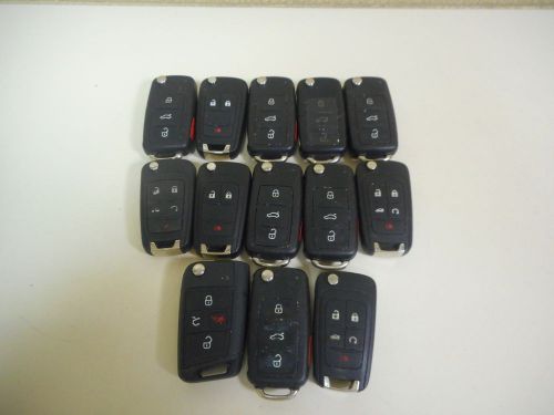 Locksmith lot of 13 chevy buick volkswagon keyless remotes