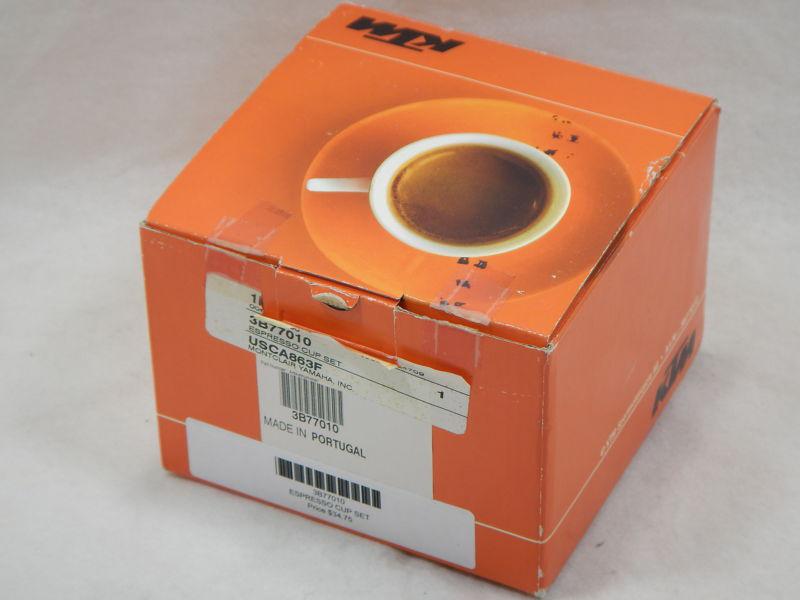 Ktm 3b77010 espresso cup set *new