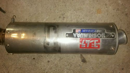 2002 yz250f yoshimura silencer and head pipe