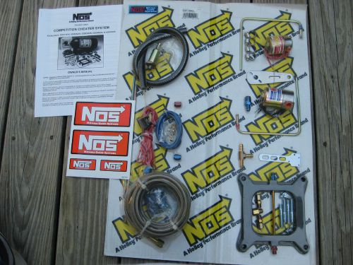 Nos/nitrous/zex/edelbrock/holley 4150 flange cheater kit 100-250hp #02001nb-new!