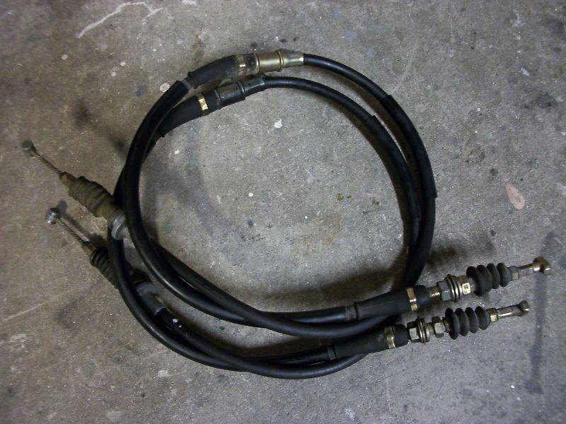 Pair of 99-05 mazda miata parking brake cables