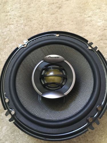 Pioneer 120w ts-d1602r 6.5&#034; 2-way d-series coaxial speakers w/ pei tweeters