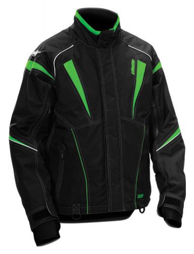 Castle mens green/black scout snowmobile jacket snow snowcross